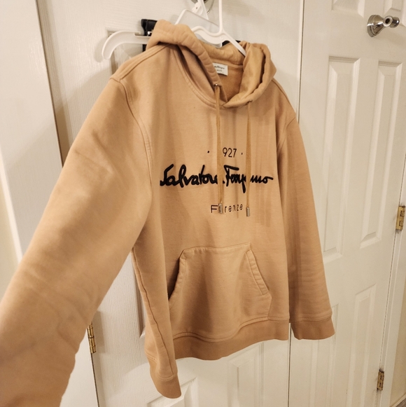 Salvatore Ferragamo Signature Logo Hoodie - Picture 3 of 7
